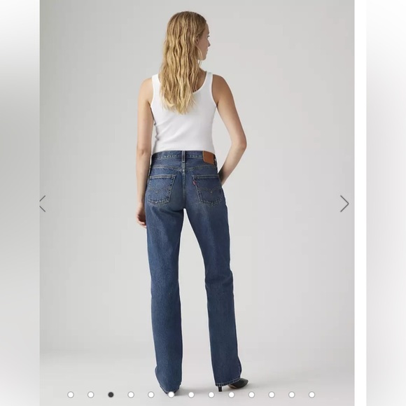 Levi’s 501 Original 90’s Mid-rise Straight Leg Denim Jeans. Size 24 - Picture 6 of 14